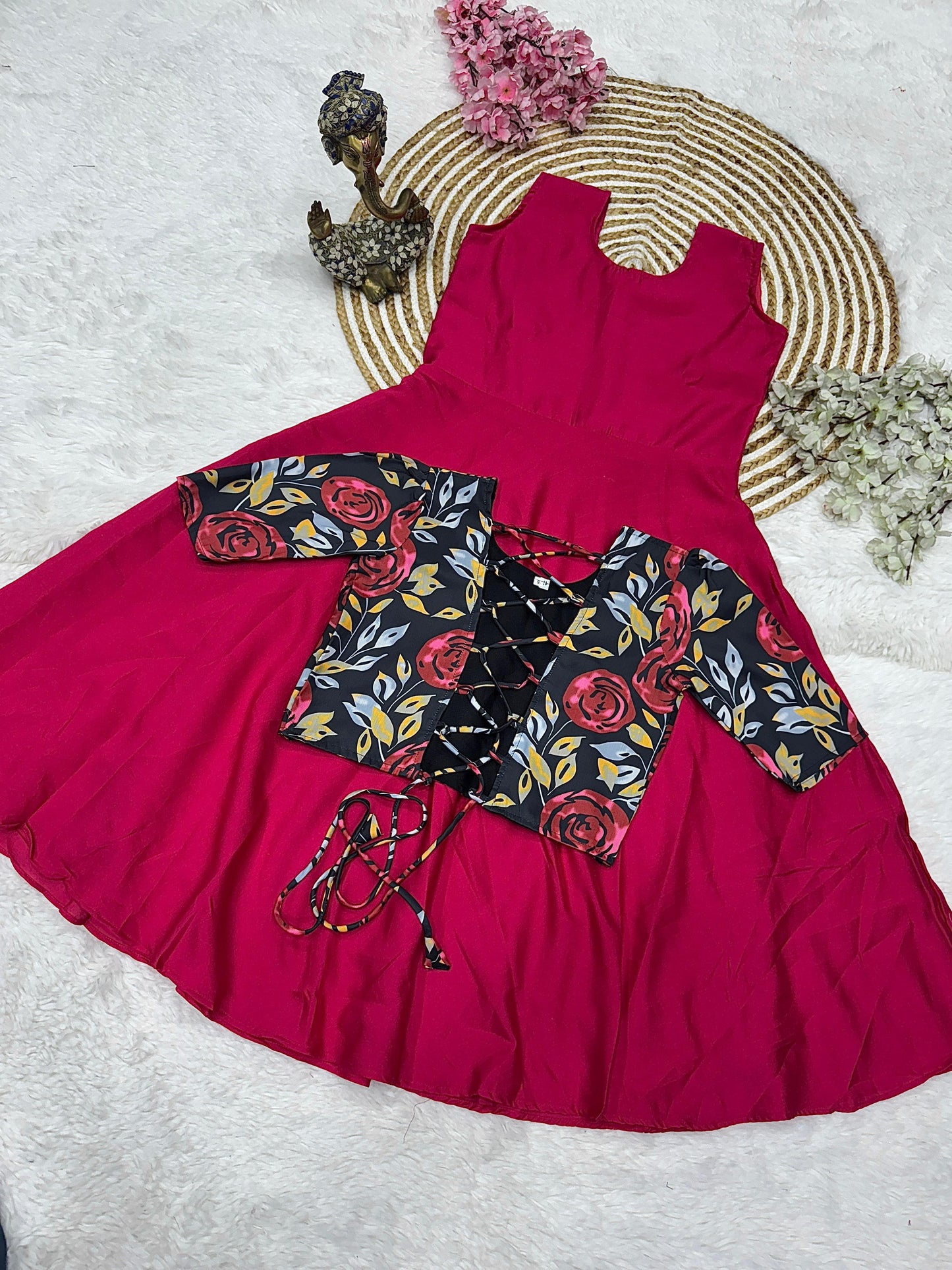 Premium Zig Zag Maxi with Removable Jacket
