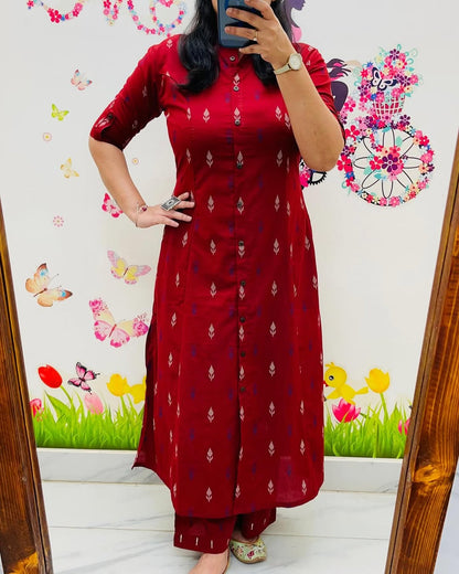 Premium Reyon Cotton Printed Casual Co-ord Set
