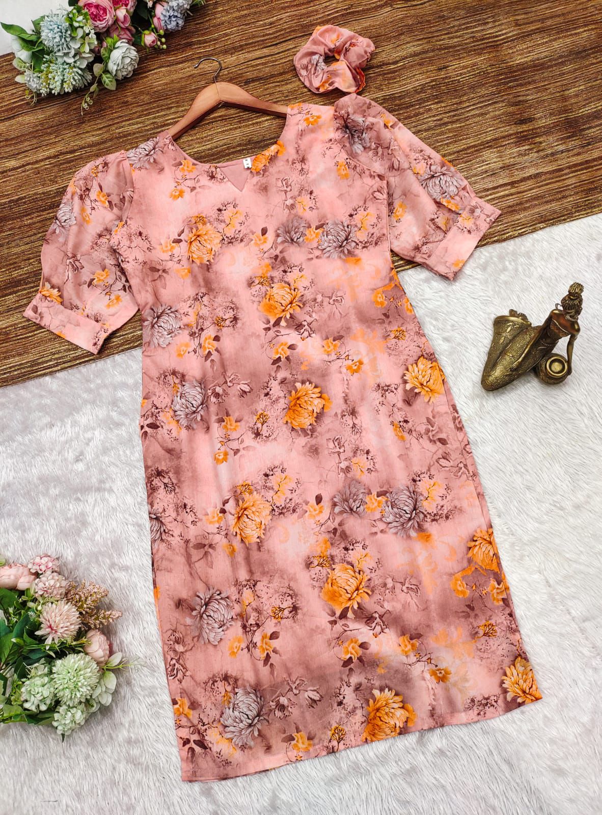 GOLDEN DUST KURTI