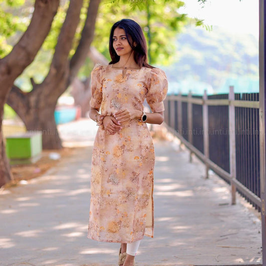 GOLDEN DUST KURTI