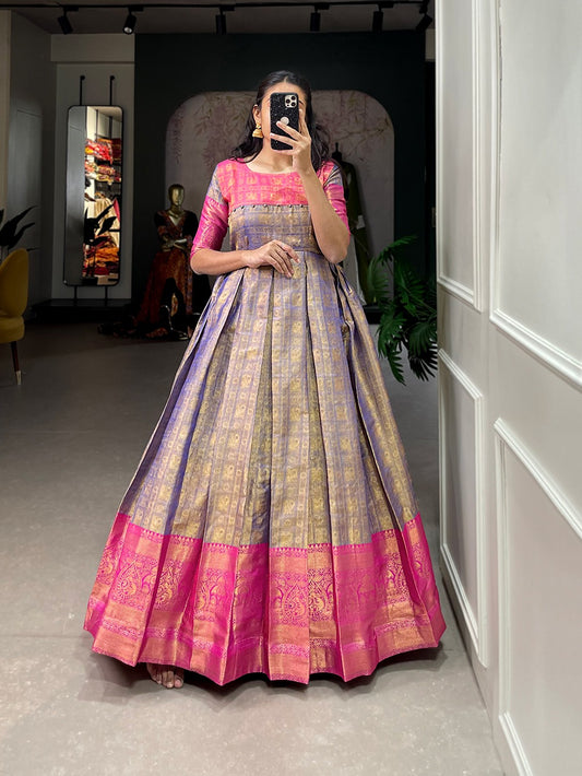 KANJIVARAM GOWN