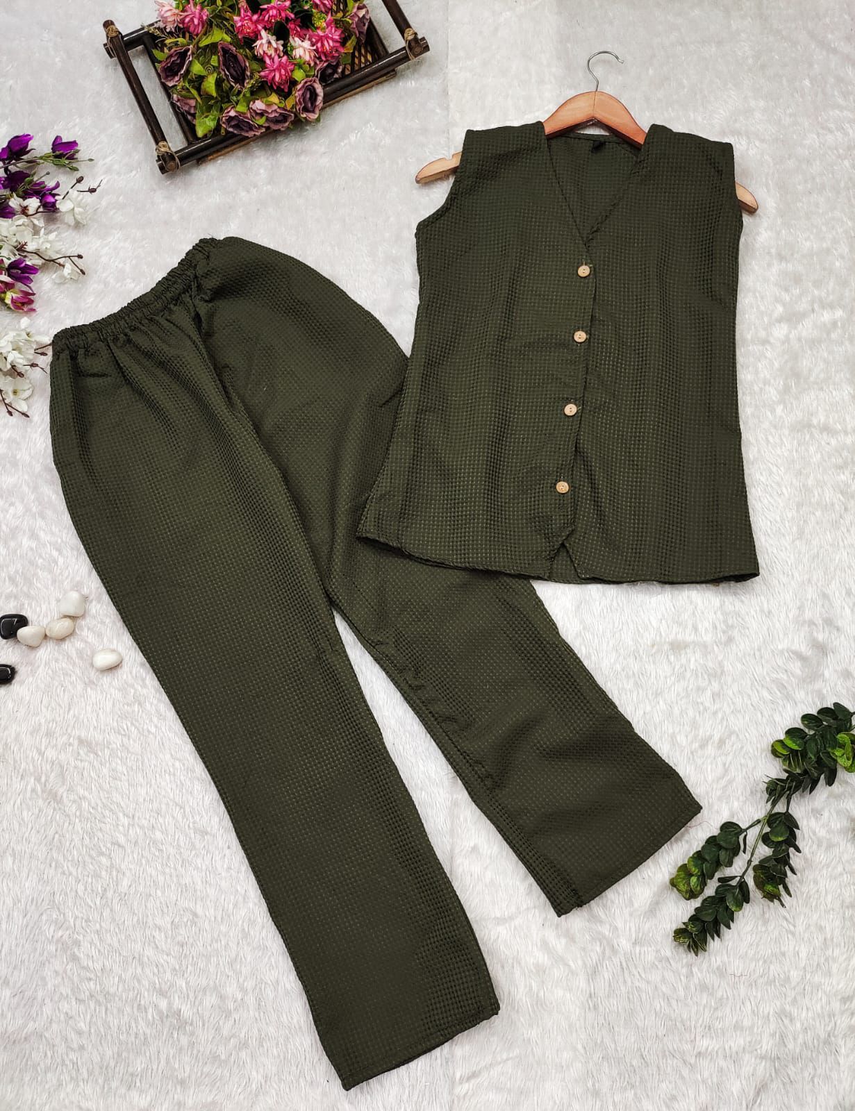 Waist Coat Co-ord Set