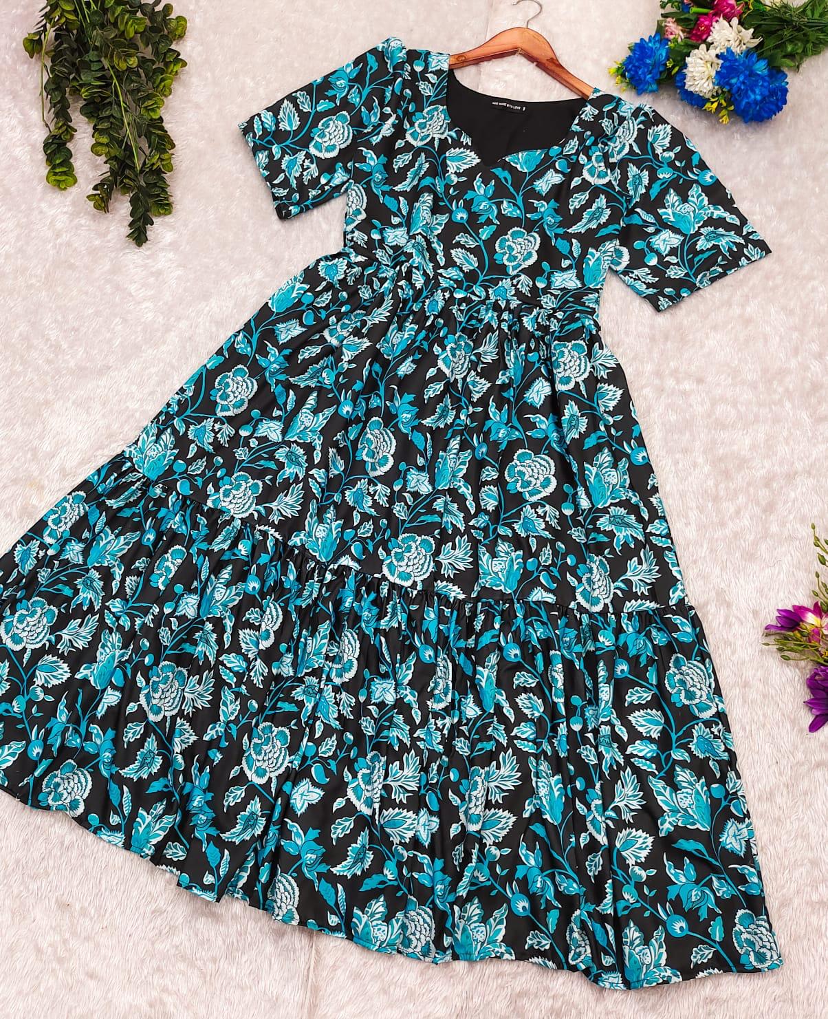 *Women's Floral Dress - Comfortable & Stylish*