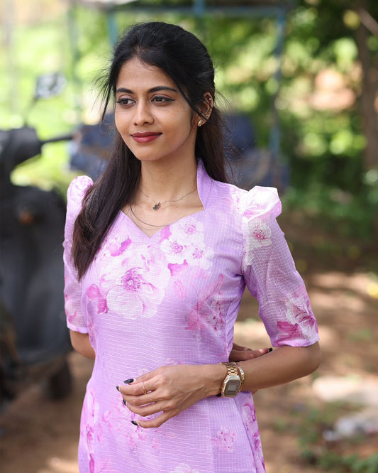 Lilac Wonder Kurti