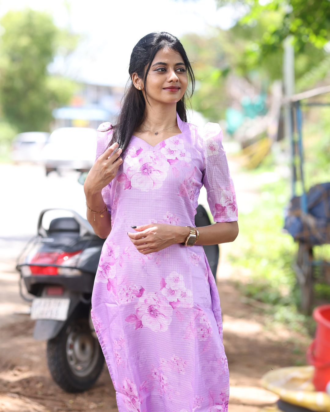 Lilac Wonder Kurti