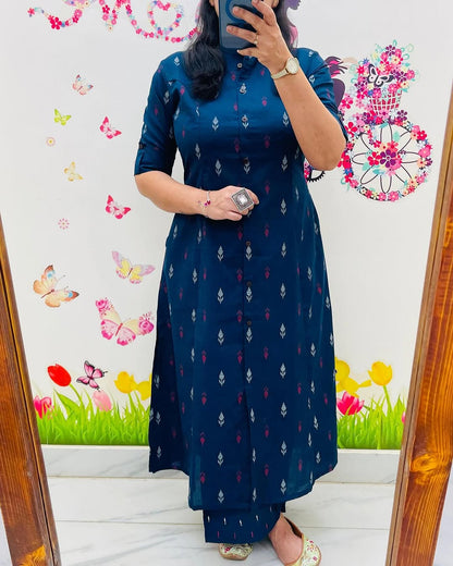 Premium Reyon Cotton Printed Casual Co-ord Set