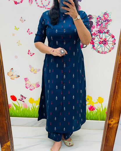 Premium Reyon Cotton Printed Casual Co-ord Set