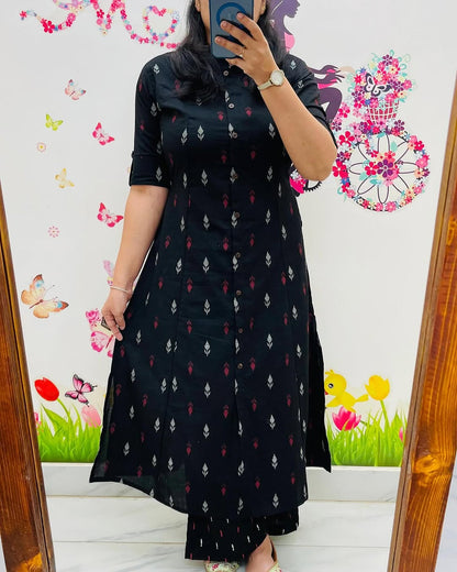 Premium Reyon Cotton Printed Casual Co-ord Set
