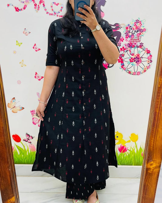 Premium Reyon Cotton Printed Casual Co-ord Set