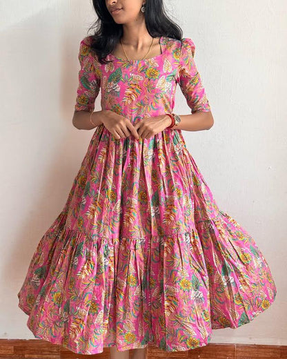 1490 PINK MARIGOLD WITH POCKET  🌺✨
