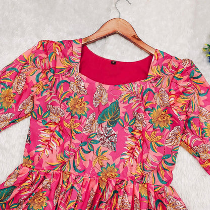 1490 PINK MARIGOLD WITH POCKET  🌺✨