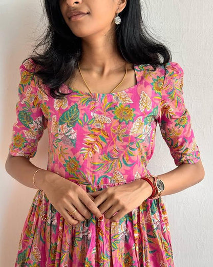 1490 PINK MARIGOLD WITH POCKET  🌺✨