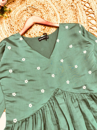 Luxurious Roman Silk Co-Ord Set