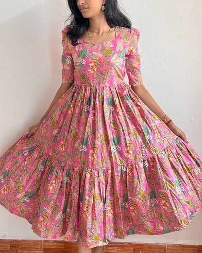 1490 PINK MARIGOLD WITH POCKET  🌺✨