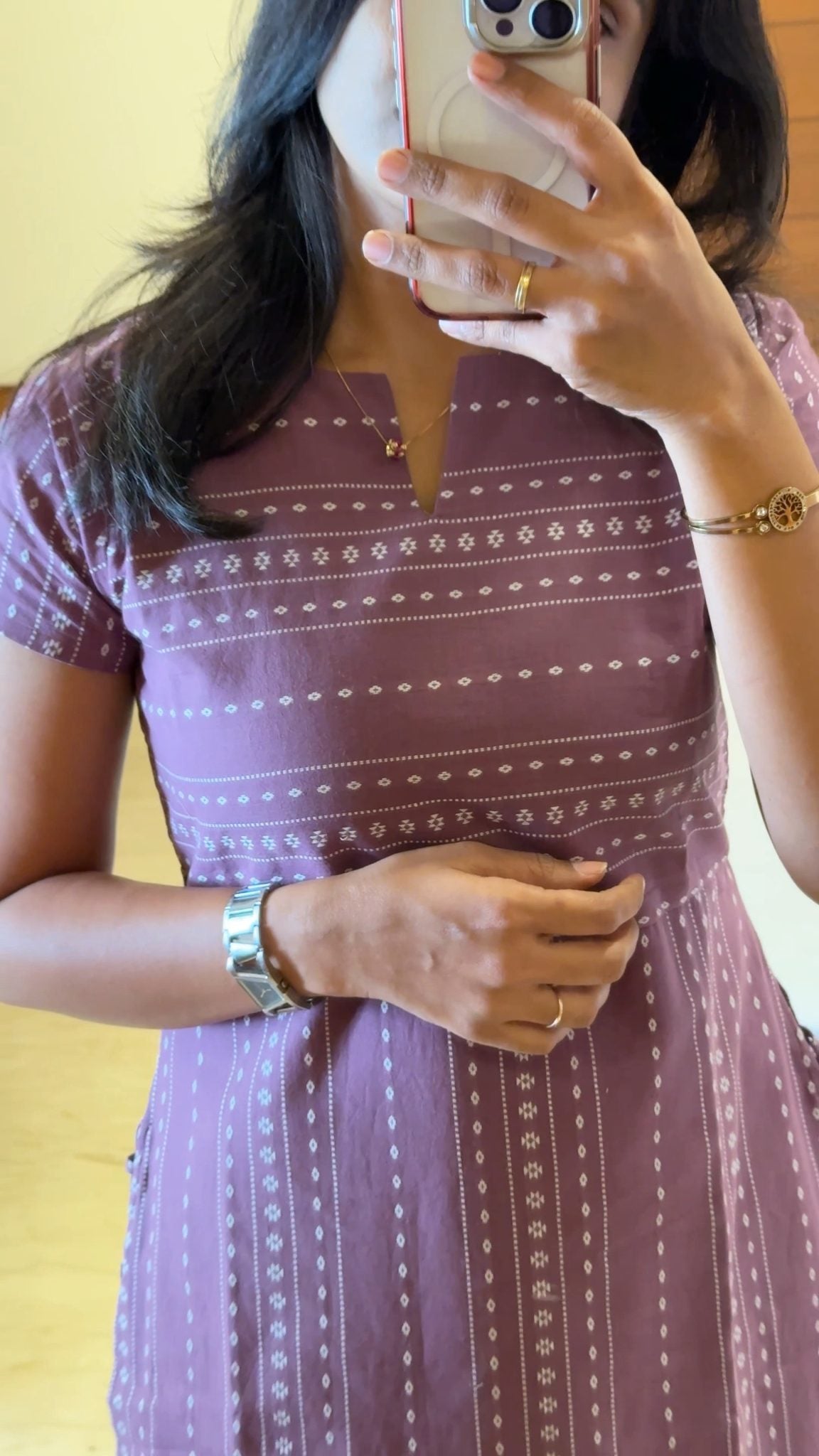 Premium Motif Stripe Printed Co-ord Set