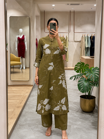 Premium Botanical Grace Co-Ord Set