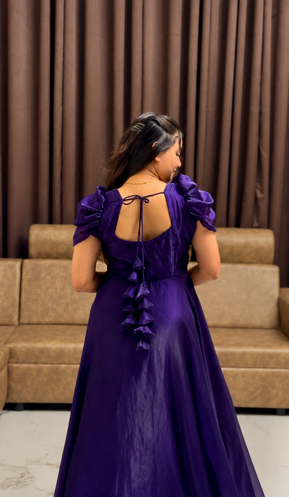 Premium Angel Fendy Silk Gown