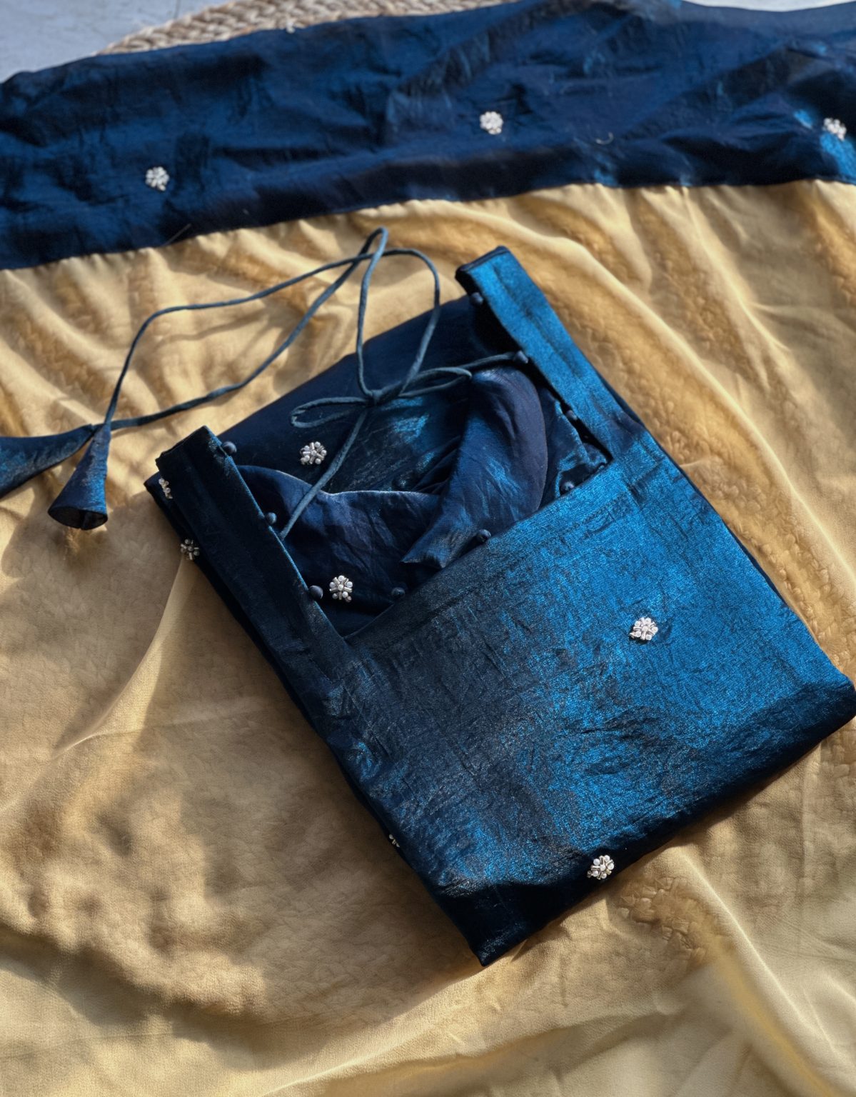 Premium Butta Embroidery Kurta Set