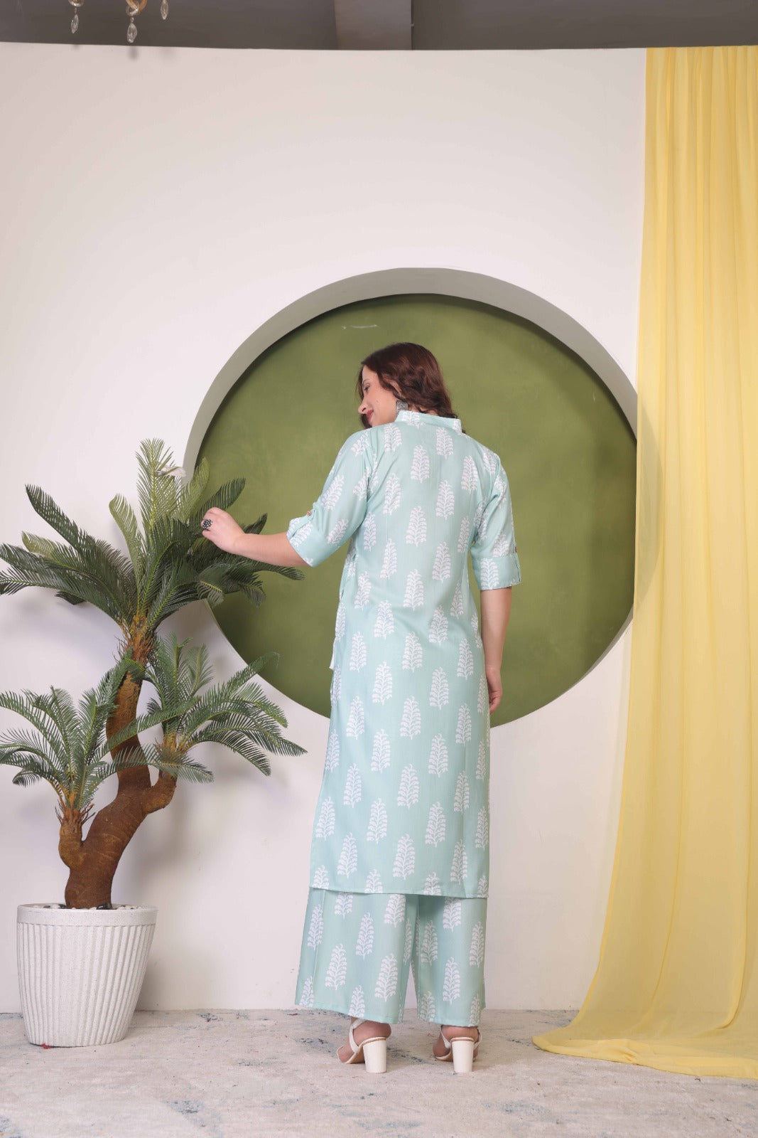 "Premium Cotton A-Line Co-ord Set for Women"